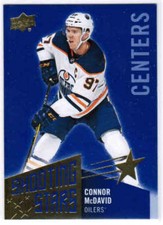 18/19 2018 UD SERIES 1 HOCKEY SHOOTING STARS INSERT CARDS SSX-X U-Pick From List