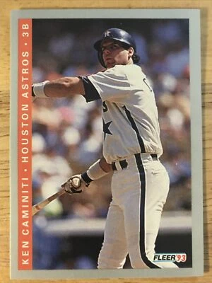 1993 FLEER #432 KEN CAMINITI - Image 1 of 3