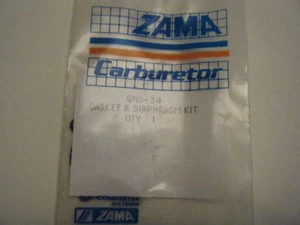 NEW ZAMA CARB KIT  PN GND-34 - Picture 1 of 2
