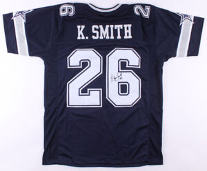 Kevin Smith #26 Signed Dallas Cowboys Jersey (JSA COA)