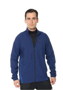 New Nike Dry Men's Woven Training Jacket Blue Medium - Bild 1 von 1