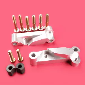 Front Akebono Big Brake Caliper Rotor Upgrade Adapter Bracket For 300ZX Z32 - Picture 1 of 1