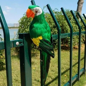Large Fake Artificial Parrot Feathered Realistic Garden Decors Home - Picture 1 of 21