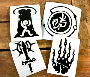 Zelda Tears Of The Kingdom Symbols Fuse Recall Ascend Vinyl Decal Sticker - Picture 1 of 5