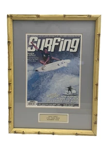 Surfing Shea Lopez Lost Team Rider November 2002 Framed Art - Picture 1 of 3
