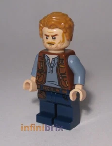 Lego Owen Grady Minifigure sets 10757, 75926, 75930, 75934, 75935 NEW jw023 - Picture 1 of 1