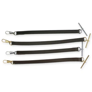 Albert pocketwatch watch strap leather black brown military pocket gold plated - Picture 1 of 1