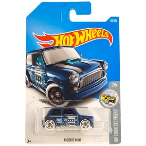 Hot Wheels MORRIS MINI HW Snow Stormer Car Blue 137/365 2/5 2015 New Sent In Box - Picture 1 of 5