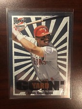 1997 SCORE HOBBY RESERVE COLLECTION SET BREAK #498 JUAN GONZALEZ GY RARE SSP