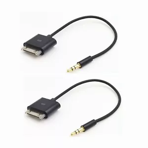 Câble Dock Connecteur 20cm 30PIN vers AUX 3,5mm pour iPod iPad/iPhone 2 3 4 Audio - Photo 1 sur 8