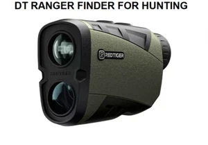 DT Hunting Rangefinder, 1500 Meters 7X Laser Range Finder, USB Charging - Picture 1 of 7