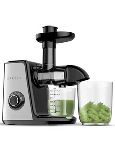 Orfeld Slow Masticating Juicer Extractor Cold Press Juicer NEW 2 Speed & Reverse - Picture 1 of 11