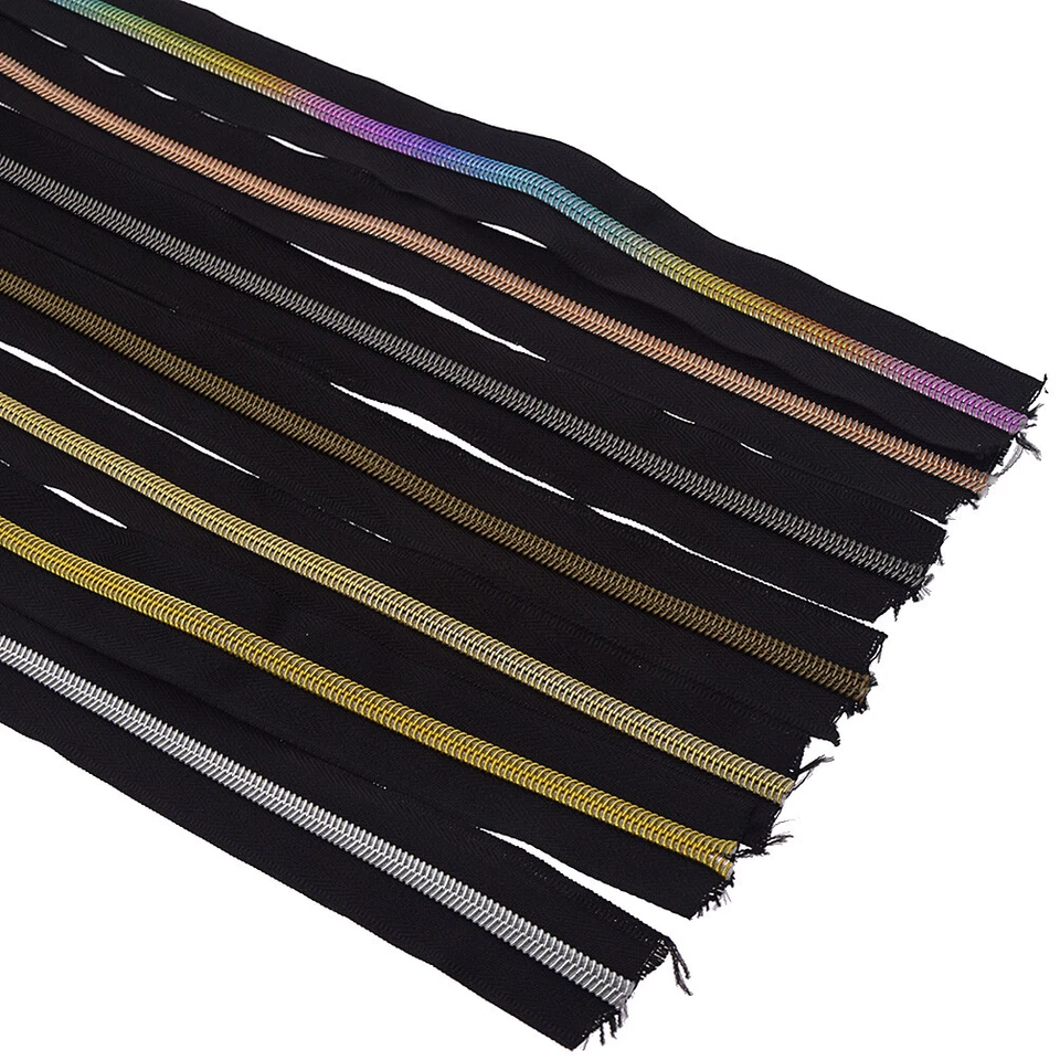 5Yards #3 #5 Open-end Zipper Nylon for DIY Bag Clothing Sewing Craft Accessories - Image 1 of 4