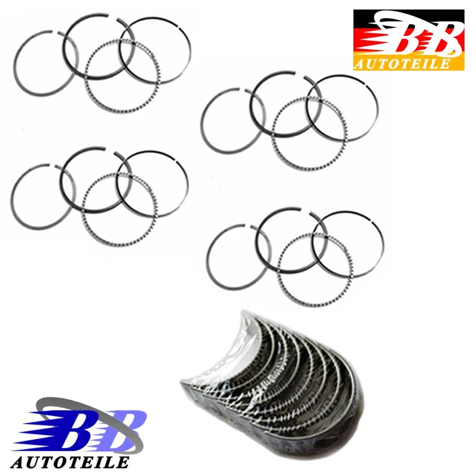 Juego de anillos de pistón y cojinetes de biela para Mazda 3 6 CX-7 2.3 MPS TURBO L3 L3K9 L3-VDT Foto 1 de 1