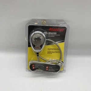 RoadKing RK56CHSS Cromo 4 Pines Cancelación Dinámica de Ruido CB Micrófono con Cable Cromo  - Imagen 1 de 3