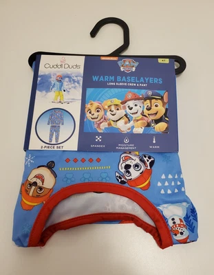 Paw Patrol Cuddl Duds Warm Layers 2pc Long SleeveThermal Underwear. Size 4T, NEW - Image 1 of 4