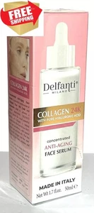 Delfanti Collagene 24K con Acido Ialuronico Siero Viso Antietà - Foto 1 di 2