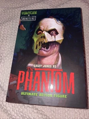 NECA TMNT X UNIVERSAL MONSTERS CASEY JONES AS THE PHANTOM ULTIMATE ACTION FIGURE - Image 1 of 3
