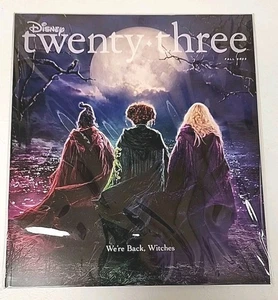 D23 DISNEY TWENTY THREE MAGAZINE FALL 2022 HOCUS POCUS 2 NEW - Picture 1 of 2