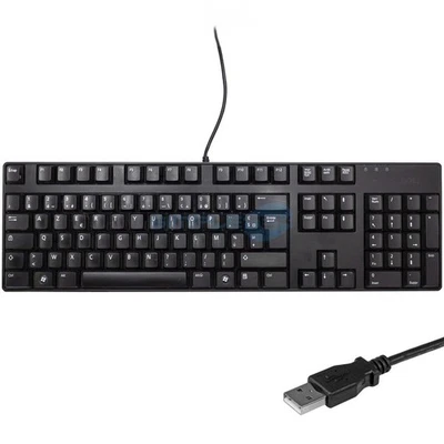 Keyboard Dell L30U 0N249F Layout Fr French Azerty USB With Cable Wired PC - Slim - Image 1 of 4