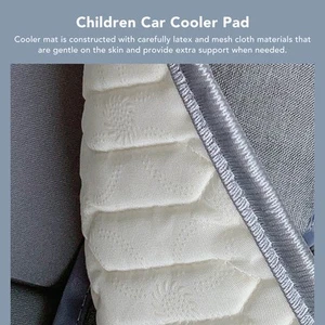 (Type 1)Baby Car Cooling Cushion Pattern Breathable Kids Car Cooler Pad For Slk - Picture 1 of 12