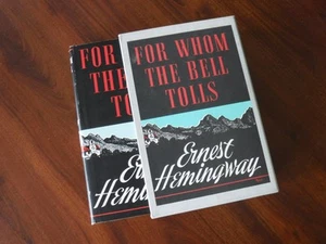 For Whom the Bell Tolls, Ernest Hemingway; HCDJ Slipcase; First Edition Library - Picture 1 of 9