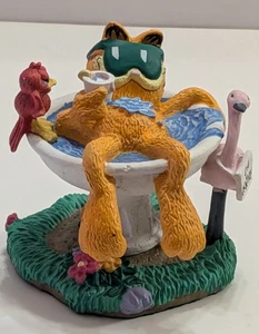 Vintage Garfield Figur "On Vacation" von Jim Davis 1992 Danbury neuwertig - Bild 1 von 7