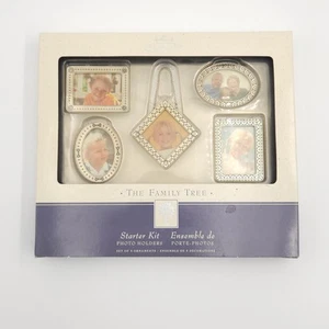 Hallmark Keepsake Ornament L'albero genealogico Starter Kit portafoto 5 ornamenti - Foto 1 di 14