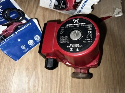 GRUNDFOS UPS 15 60 130MM MK 3 59526600 PUMP ASSEMBLY NEW RARE OBSOLETE  - Image 1 of 4