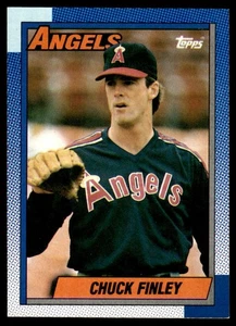 1990 Topps Chuck Finley #147 California Angels - Picture 1 of 2