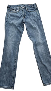 Vineyards Vines Blue Five Pockets Denim Belted Pullover Man Jeans Size 30x30 - Picture 1 of 10