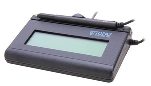Topaz Signaturegem T-L462-HSB-R Signature Terminal Wired USB LCD1x5 - Picture 1 of 1