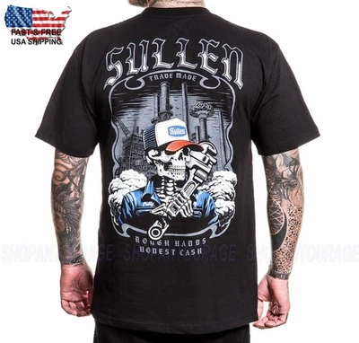 Camiseta para hombre Sullen Art Collective Pulling Weight estándar SCM8414 manga corta Foto 1 de 4