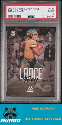2021 Panini Luminance #144 Trey Lance PSA 9 Rookie - Image 1 of 2