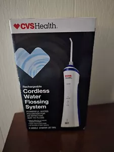 CVS Health Rechargeable Cordless Water Flossing Pick System - Picture 1 of 3