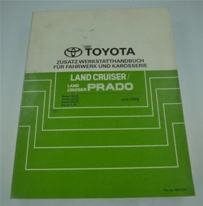 TOYOTA RM702M Werkstatthandbuch LandCruiser 90 J9 Fahrwerk Karosserie 1999 - Bild 1 von 1