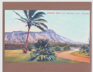 HELUMOA VIEW (ROYAL HAWAIIAN HOTEL SITE) WAIKIKI BEACH 1880s(?) ON 8X10" MATT - Bild 1 von 1