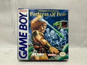 Wizards & Warriors X Fortress of Fear (GB, 1990) - Box Only - NO GAME - Picture 1 of 5