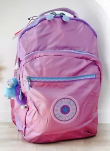 Zaino per laptop Kipling Seoul grande 15" metallizzato arcobaleno dolce ibisco - Foto 1 di 6