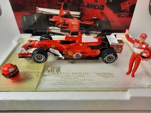 Hot Wheels Ferrari 248 F1 #5 Michael Schumacher Brazil GP 2006 1/18 J2996 - Foto 1 di 4