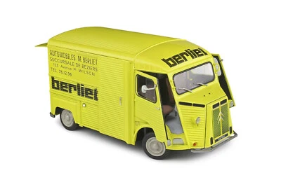Citroen Type Hy Service Berliet 1969 Beziers Yellow Solido S1804814 1:18 H - Image 1 of 4