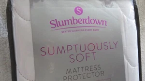 Slumberdown 'Sumptuously Soft' mattress protector - Picture 1 of 3