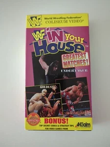 WWF In Your House Greatest Matches VHS 1996 Shawn Michaels / The Undertaker - Imagen 1 de 8