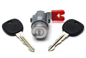 NEW LH Front Door Lock Cylinder w/GM Logo Keys / Fits Listed 2007-2017 GM Models - Picture 1 of 7