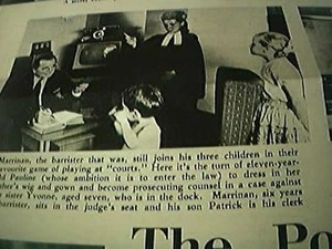 ephemera 1957  picture patrick marrinan barrister - Picture 1 of 1