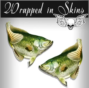 Calcomanías para RV 2 pegatinas de pescado crappie 24" calcomanías gráficas para barco pegatinas de pesca RV #1 - Imagen 1 de 1