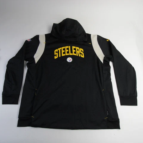 Pittsburgh Steelers Nike NFL On Field Apparel Therma-Fit Sweatshirt Men's Used Cover