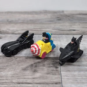 Batman Returns 1991 McDonalds Happy Meal Spielzeug Pinguin Batmobil ALL WORKING - Bild 1 von 15
