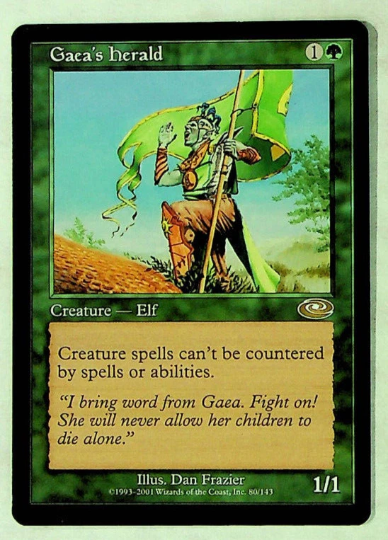 Gaea's Herald - Planeshift - 2001 - Magic the Gathering - Image 1 of 1