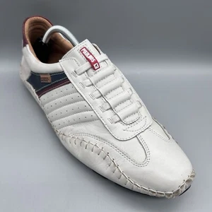 Pikolinos Fuencarral Sport Leather Driving Shoes Mens Uk 8.5 Eu 43 Off White - Picture 1 of 8